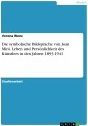 Title: Die symbolische Bildsprache von Joan Miró. Leben und Persönlichkeit des Künstlers in den Jahren 1893-1941: Die Jahre 1893-1941, Author: Verena Wenz