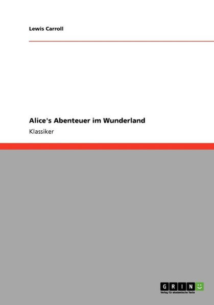 Alice's Abenteuer im Wunderland