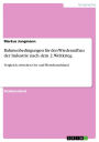 Rahmenbedingungen für den Wiederaufbau der Industrie nach dem 2. Weltkrieg: Vergleich zwischen Ost- und Westdeutschland