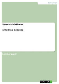 Title: Extensive Reading, Author: Verena Schörkhuber