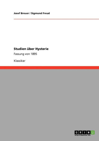 Studien über Hysterie: Fassung von 1895