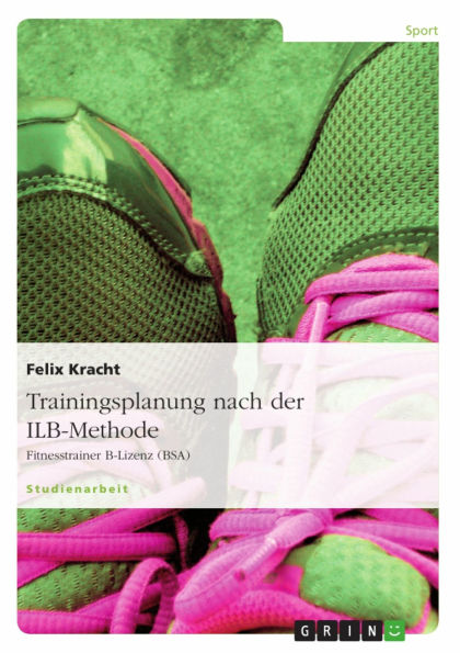 Trainingsplanung Nach Der ILB-Methode: Fitnesstrainer B-Lizenz (BSA) By ...