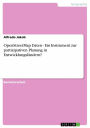 OpenStreetMap Daten - Ein Instrument zur partizipativen Planung in Entwicklungsländern?
