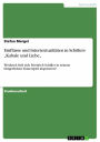Einflüsse und Intertextualitäten in Schillers 'Kabale und Liebe': Wodurch ließ sich Friedrich Schiller in seinem bürgerlichen Trauerspiel inspirieren?