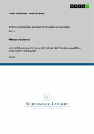 Title: Mieterinsolvenz: Eine Einführung aus Vermietersicht mit dem Ziel, Forderungsausfällen und Schäden vorzubeugen, Author: Tobias Scheidacker
