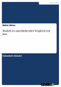 Haskell im anschließenden Vergleich mit Java