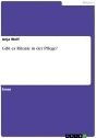 Title: Gibt es Rituale in der Pflege?, Author: Anja Wolf