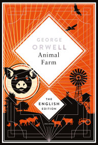 Orwell - Animal Farm. English Edition: A special edition hardcover with silver foil embossing