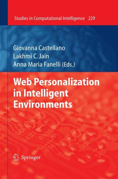 Web Personalization in Intelligent Environments / Edition 1