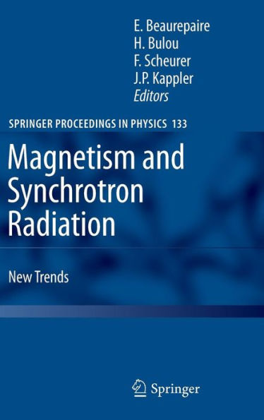 Magnetism and Synchrotron Radiation: New Trends / Edition 1