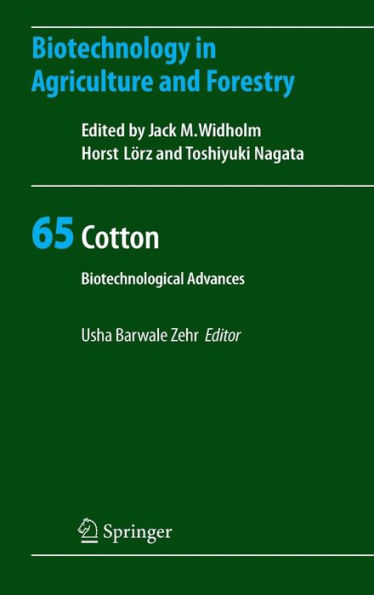 Cotton: Biotechnological Advances / Edition 1