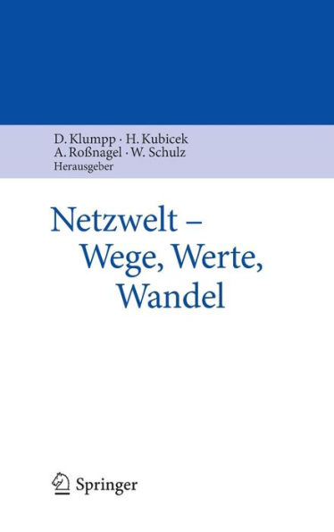 Netzwelt - Wege, Werte, Wandel / Edition 1