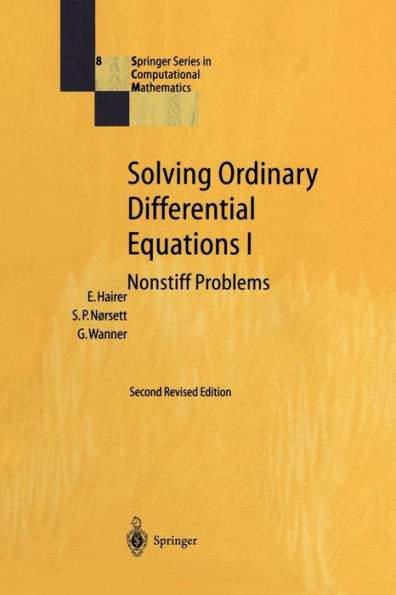 Solving Ordinary Differential Equations I: Nonstiff Problems / Edition 2