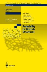 Title: Probability on Discrete Structures / Edition 1, Author: Harry Kesten