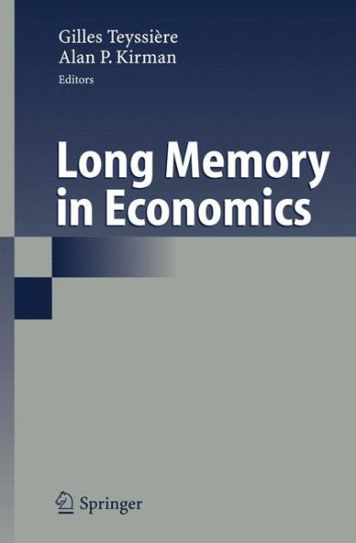 Long Memory in Economics / Edition 1