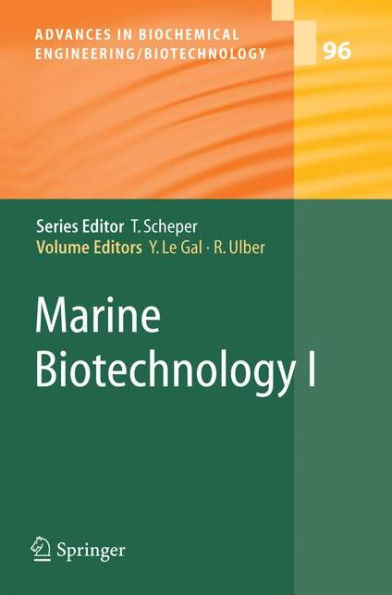 Marine Biotechnology I / Edition 1