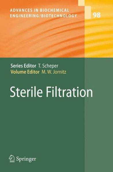 Sterile Filtration / Edition 1