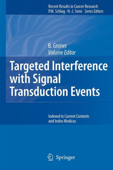 Targeted Interference with Signal Transduction Events / Edition 1