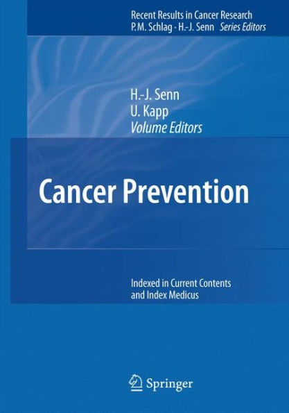 Cancer Prevention / Edition 1