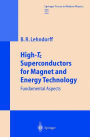 High-Tc Superconductors for Magnet and Energy Technology: Fundamental Aspects / Edition 1