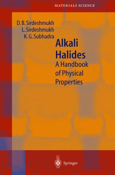 Alkali Halides: A Handbook of Physical Properties