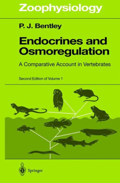 Endocrines and Osmoregulation: A Comparative Account Vertebrates