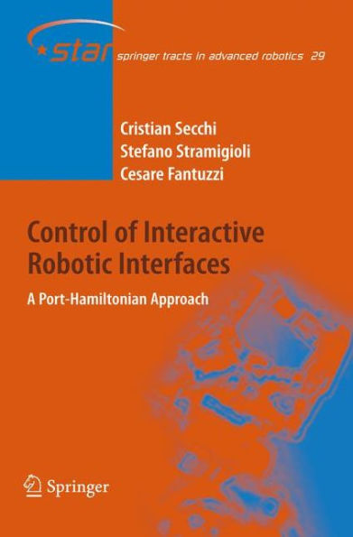 Control of Interactive Robotic Interfaces: A Port-Hamiltonian Approach