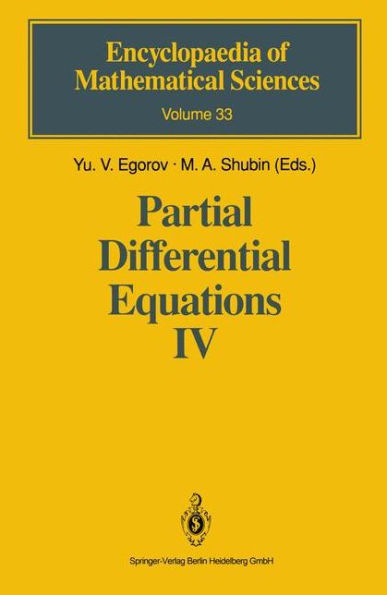 Partial Differential Equations IV: Microlocal Analysis and Hyperbolic Equations / Edition 1