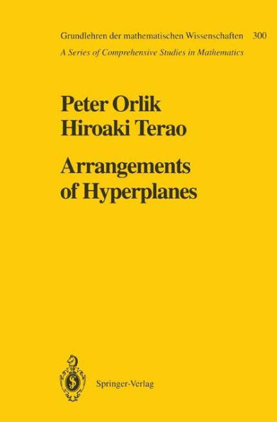 Arrangements of Hyperplanes / Edition 1