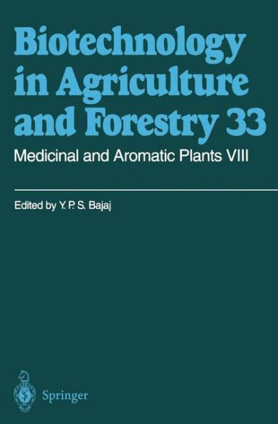 Medicinal and Aromatic Plants VIII / Edition 1