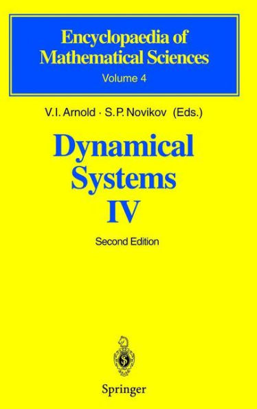 Dynamical Systems IV: Symplectic Geometry and its Applications / Edition 2