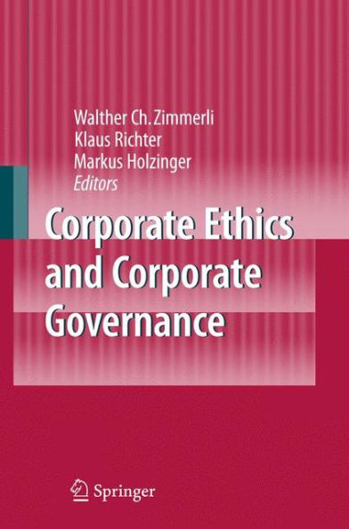 Corporate Ethics and Corporate Governance