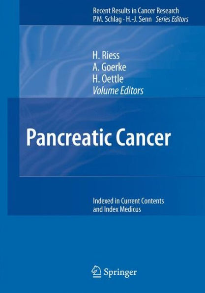 Pancreatic Cancer / Edition 1
