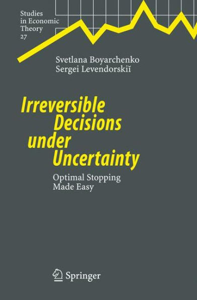 Irreversible Decisions under Uncertainty: Optimal Stopping Made Easy