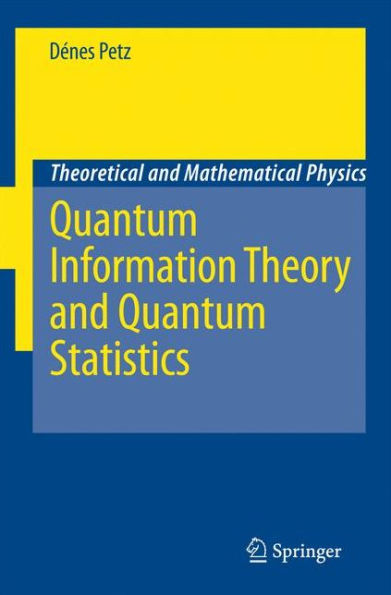 Quantum Information Theory and Quantum Statistics / Edition 1