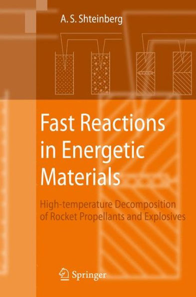 Fast Reactions in Energetic Materials: High-Temperature Decomposition of Rocket Propellants and Explosives / Edition 1