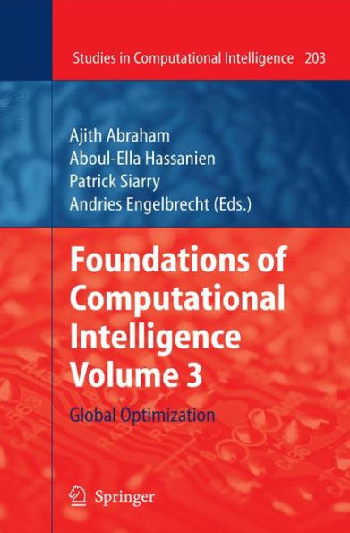 Foundations of Computational Intelligence Volume 3: Global Optimization