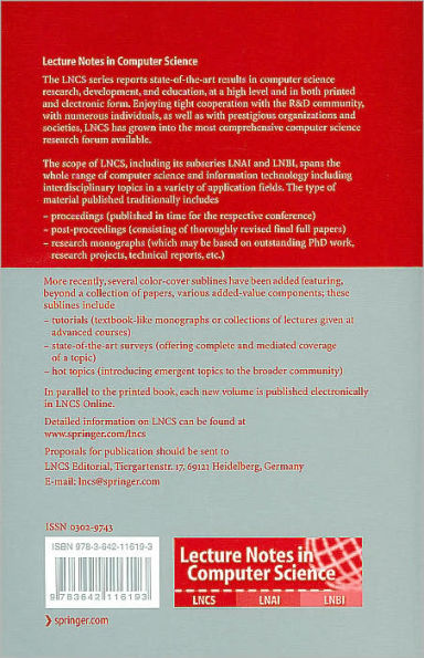 Mathematical Methods for Curves and Surfaces: 7th International Conference, MMCS 2008, Tønsberg, Norway, June 26-July 1, 2008, Revised Selected Papers / Edition 1