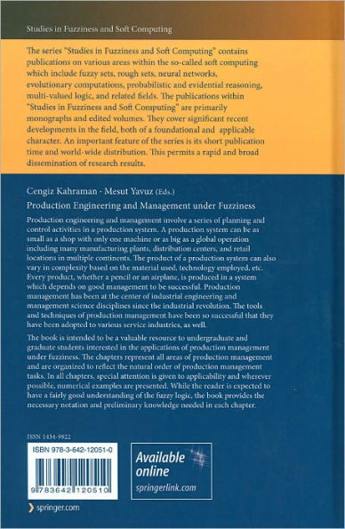 Production Engineering and Management under Fuzziness / Edition 1