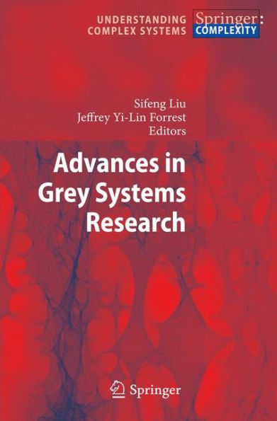 Advances in Grey Systems Research / Edition 1