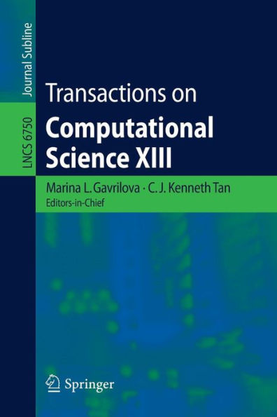 Transactions on Computational Science XIII