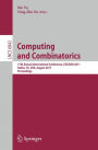 Computing and Combinatorics: 17th Annual International Conference, COCOON 2011, Dallas, TX, USA, August 14-16, 2011. Proceedings