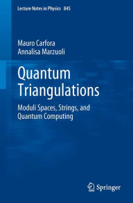 Title: Quantum Triangulations: Moduli Spaces, Strings, and Quantum Computing, Author: Mauro Carfora