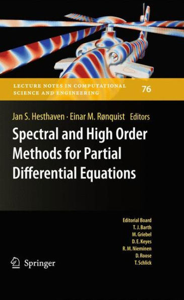 Spectral and High Order Methods for Partial Differential Equations: Selected papers from the ICOSAHOM '09 conference, June 22-26, Trondheim, Norway / Edition 1