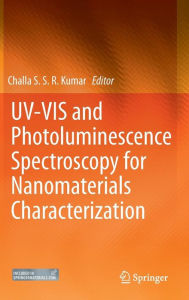 Title: UV-VIS and Photoluminescence Spectroscopy for Nanomaterials Characterization, Author: Challa S.S.R. Kumar