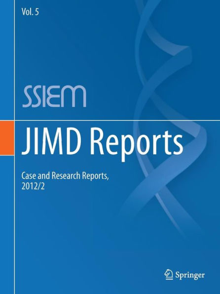 JIMD Reports - Case and Research Reports, 2012/2 / Edition 1