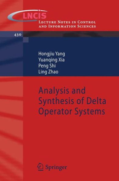 Analysis and Synthesis of Delta Operator Systems