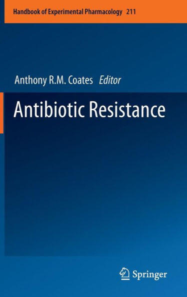 Antibiotic Resistance / Edition 1