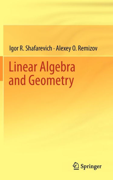 Linear Algebra and Geometry