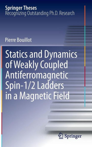 Statics and Dynamics of Weakly Coupled Antiferromagnetic Spin-1/2 Ladders in a Magnetic Field